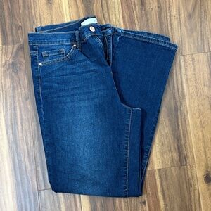 Ella Moss Dark Blue Straight Leg Jeans